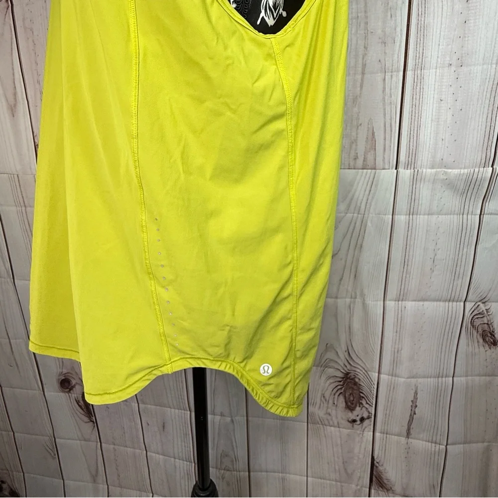 Lululemon Sculpt Tank Yellow Pear